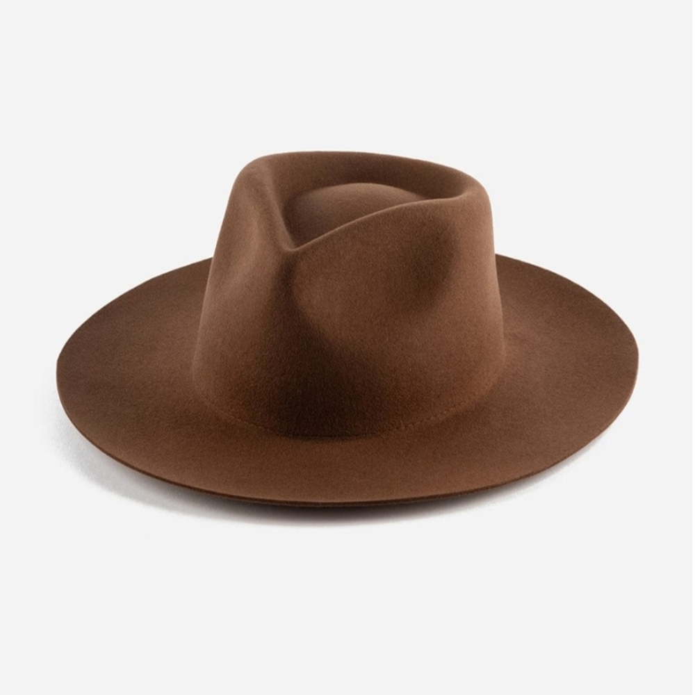 Gigi Pip Zephyr Rancher Fedora Hat - Brand New